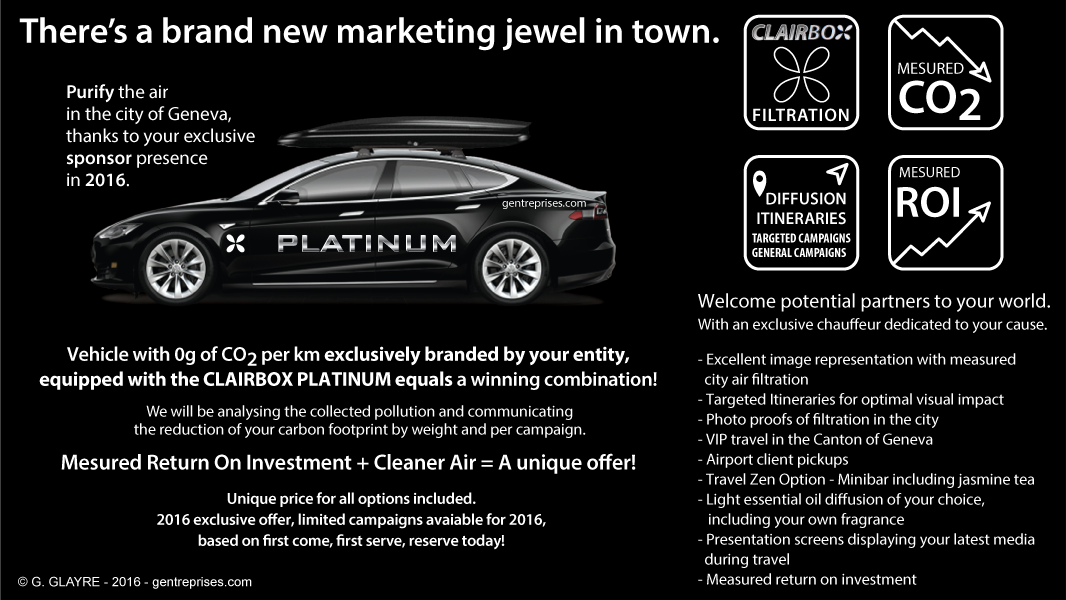 CLAIRBOX PLATINUM Sponsoring
